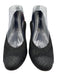 Chanel Shoe Size 40 Black Block Heel Canvas Slip On Shoes Black / 40