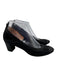 Chanel Shoe Size 40 Black Block Heel Canvas Slip On Shoes Black / 40