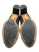 Chanel Shoe Size 40 Black Block Heel Canvas Slip On Shoes Black / 40