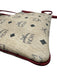 MCM Beige & Red Leather All Over Print Crossbody Men's Bag Beige & Red
