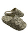 Gucci Shoe Size 11 Gray & White Leather Guccissima Sandal Men's Shoes Gray & White / 11