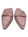 Tory Burch Shoe Size 9 Pink Patent Leather Pointed Toe Logo Penny Mule Loafers Pink / 9