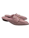 Tory Burch Shoe Size 9 Pink Patent Leather Pointed Toe Logo Penny Mule Loafers Pink / 9