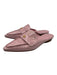 Tory Burch Shoe Size 9 Pink Patent Leather Pointed Toe Logo Penny Mule Loafers Pink / 9