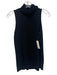 Trina Turk Size Est. Small Black Wool Sleeveless Turtle Neck Knit Top Black / Est. Small