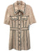 Veronica Beard Size 6 Pink, Black & White Cotton Blend Tweed Short Sleeve Dress Pink, Black & White / 6