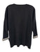 Vince Size XS Gray Cotton & Wool 3/4 Sleeve Rib Knit V Neck Sweater Gray / XS