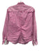 Frank & Eileen Size Medium Pink Cotton Buttons Collar Long Sleeve Top Pink / Medium