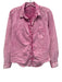Frank & Eileen Size Medium Pink Cotton Buttons Collar Long Sleeve Top Pink / Medium