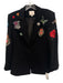 5a7 Cinq a Sept Size 6 Black & Multi Triacetate & Polyester Bedazzled Jacket Black & Multi / 6