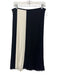 Proenza Schouler White Label Size 8 Black & White Polyester Side Zip Midi Skirt Black & White / 8