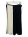 Proenza Schouler White Label Size 8 Black & White Polyester Side Zip Midi Skirt Black & White / 8