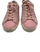 Golden Goose Shoe Size 37 Pink & Cream Leather Lace Up Glitter Sneakers Pink & Cream / 37