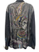 Robert Graham Size 3XL Black & Multi Cotton All Over Print Long Sleeve Shirt Black & Multi / 3XL