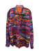 Robert Graham Size 2XL Purple & Multi Cotton All Over Print Long Sleeve Shirt Purple & Multi / 2XL
