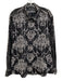 Robert Graham Size 2XL Black, White & Gray Cotton Button Down Long Sleeve Shirt Black, White & Gray / 2XL