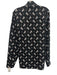 Versace Jeans Co. Size L Black & White Cotton Zebra Men's Long Sleeve Shirt Black & White / L