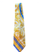 Gianni Versace Gold & Multi Silk All Over Print Men's Tie Gold & Multi