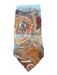 Brioni Gray & Multi-Color Silk All Over Print Men's Tie Gray & Multi-Color
