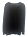 Polo Size 1XB Black Wool Solid V Neck Men's Sweater Black / 1XB