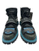 Dolce & Gabbana Shoe Size 45 Black & Blue Suede Solid Sneaker Strap Men's Shoes Black & Blue / 45