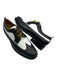 Burberry Shoe Size 44 Black & White Leather Two Tone Dress Men's Shoes Black & White / 44