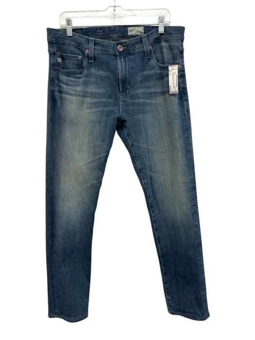 AG Size 33 Light Wash Cotton Solid Jean Men's Pants Light Wash / 33