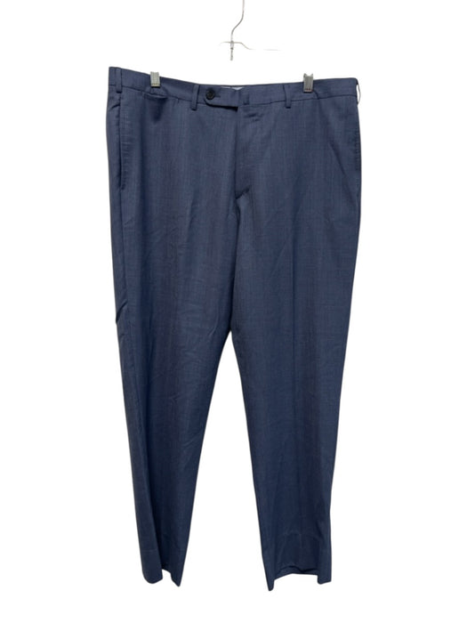 Sid Mashburn Size 38 Blue Cotton Solid Zip Fly Men's Pants Blue / 38