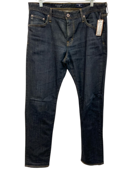 AG Size 33 Dark Wash Cotton Solid Jean Men's Pants Dark Wash / 33