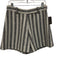 Oscar de la Renta Size 12 White & Black Cotton Blend Tweed Shorts White & Black / 12