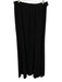 Saint Laurent Rive Gauche Size 44 Black Wool High Rise Gathered Side Zip Skirt Black / 44