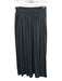 Alcott & Andrews Size 10 Dark Gray Wool Blend Side Button Gathered Pockets Skirt Dark Gray / 10