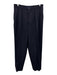 Ralph Lauren Size 14 Navy Blue Wool Blend High Rise Pleated Pockets Pants Navy Blue / 14