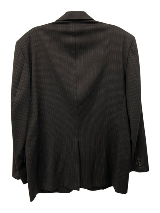 Hickey Freeman Black & Multi Wool Striped 2 Button Men's Blazer Black & Multi / 40R