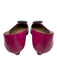 Bruno Magli Shoe Size 9 Magenta Pink Leather Almond Toe Buckle Block Heel Pumps Magenta Pink / 9