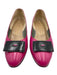 Bruno Magli Shoe Size 9 Magenta Pink Leather Almond Toe Buckle Block Heel Pumps Magenta Pink / 9