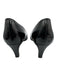 Salvatore Ferragamo Shoe Size 9 Black Patent Leather Almond Toe Pumps Black / 9