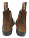 Blundstone Shoe Size 9 Brown Leather Pull Tabs Stretch Panels Ankle Booties Brown / 9