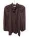 Frame Size Large Black, Red, White Silk Long puff sleeve Hearts Ruffles Top Black, Red, White / Large