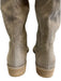 Stuart Weitzman Shoe Size 10.5 Taupe Gray Suede leather Almond Toe Elastic Boots Taupe Gray / 10.5