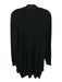 ALLSAINTS Size 10 Gray Wool Long Sleeve Zip Detail Surplice Color Block Sweater Gray / 10