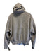 Essentials Size L Gray Cotton Blend Solid Zip UP Hoodie Men's Jacket Gray / L