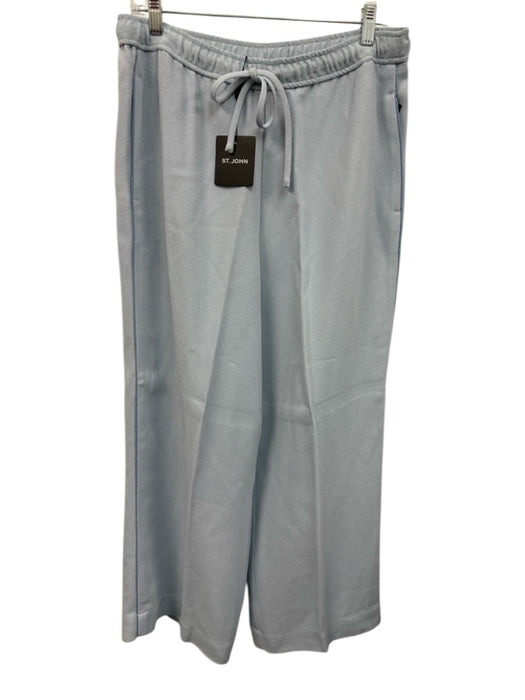 St. John Size M Light Blue Drawstring Waist Pants Light Blue / M