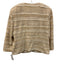 St. John Size 16 Butterscotch Wool, Rayon, & Cotton Hook & Eye Jacket Butterscotch / 16