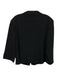 St. John Size 16 Black 1 Button Textured Jacket Black / 16
