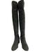 Stuart Weitzman Shoe Size 8 Gray Suede leather Stretch Panel Knee Boots Gray / 8