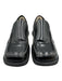 Vagabond Shoe Size 38 Black & White Leather Square Toe Low Heel Slip On Loafers Black & White / 38