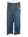 Maeve Size 28 Light Wash Cotton & Lyocell Zip Fly High Rise Wide Leg Jeans Light Wash / 28