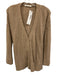 One Grey Day Size M Light Brown Nylon Blend Open Knit Waist tie Cardigan Sweater Light Brown / M