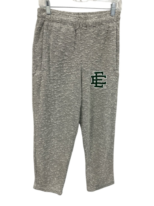 Eric Emmanuel Size S gray & green Cotton Heathered Boucle Print Jogger Pants gray & green / S